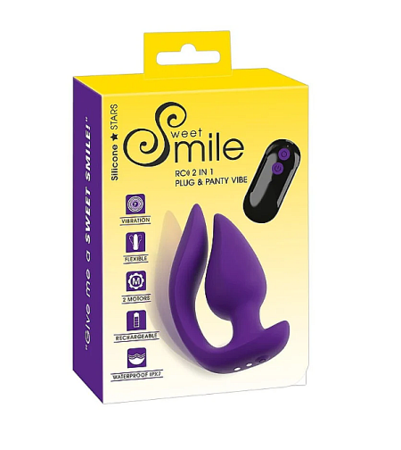 תחתון כפול עם שלט-smile