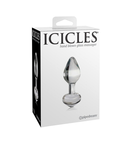 פלאג אנאלי נטיף קרח זכוכית-Icicles