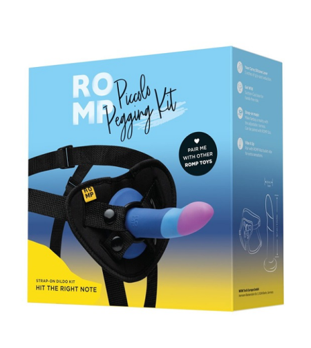 סטראפ און מסיליקון צבעוני-ROMP
