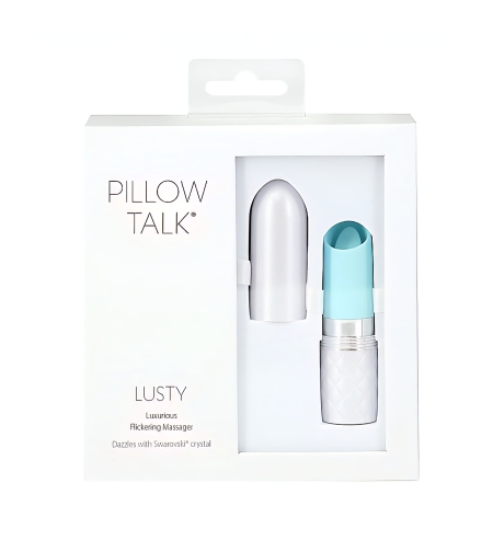 ויברטור שפתון Lusty יוקרתי רוטט וחזק-PILLOW TALK