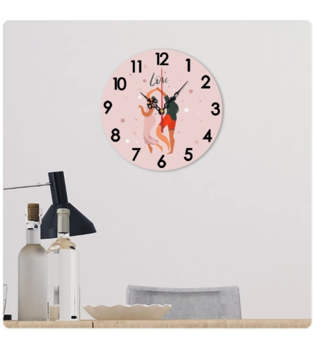 LOVELA Wall clock | Dance lovers design