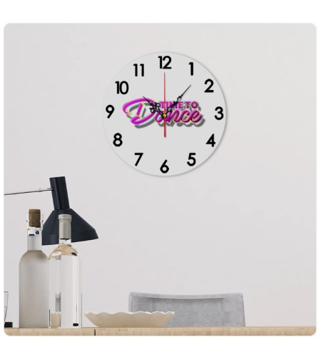 LOVELA Wall clock | Time to dance design