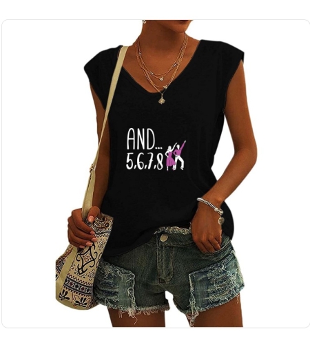 LOVELA  טי שירט לנשים | And 5.6.7.8