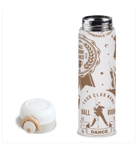 LOVELA בקבוק ספורט תרמי | Ballroom Dance club design