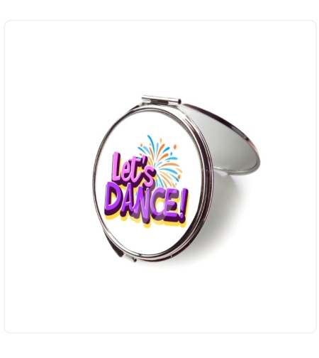 LOVELA Beauty Pocket Mirror | Let's Dance design