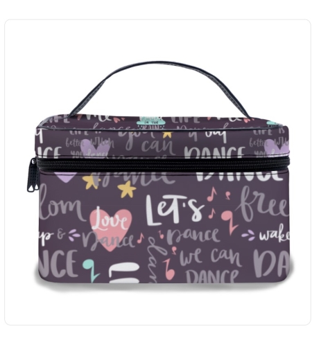 LOVELA Cosmetic Bag | Dance Life design