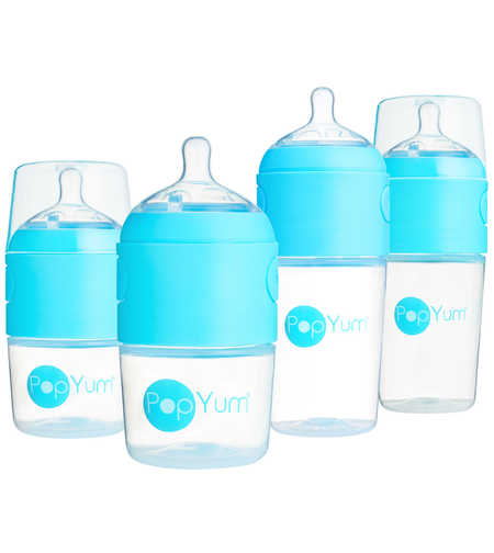 מארז התחלה מושלם הכולל -2 יח בקבוק popyum כחול 150 מיל'+2 יח בקבוק popyum כחול 260 מיל'