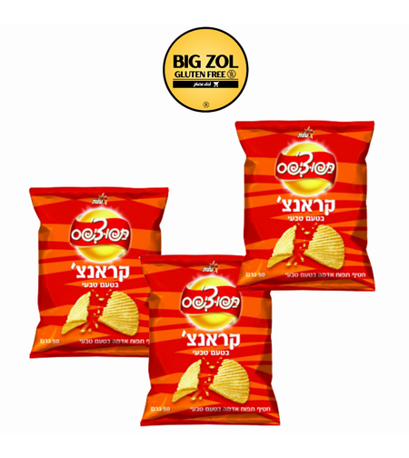 3 تبوشيبس كرانش طبيعي