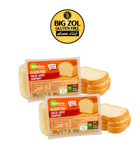 2 خبز ابيض مقطع Balviten