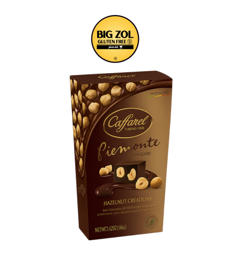 شوكولاته داكنه محشوة حب بندق  caffarel piemonte dark