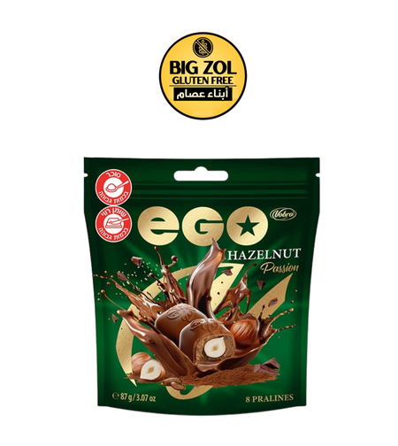شوكولاتة إيجو بالبندق – EGO  (8 حبات)