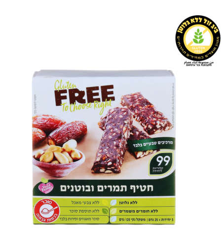 חטיף תמרים ובוטנים