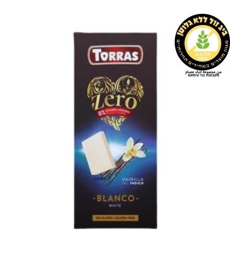 TORRAS שוקולד לבן ללא סוכר