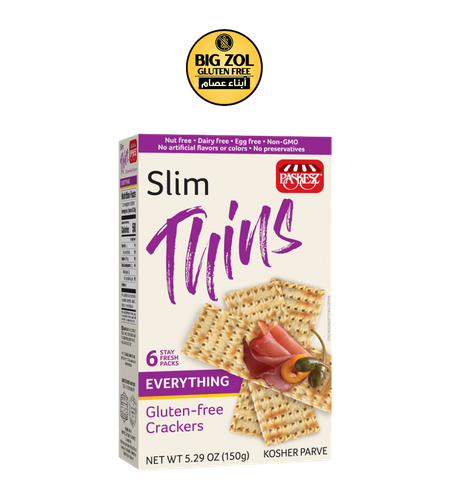 كراكر بتتبيلة ثوم وبصل - Slim Thins