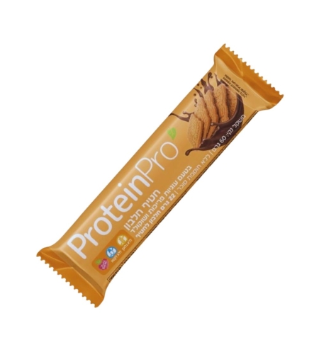 חטיף חלבון בטעם עוגיות פריכות ושוקולד