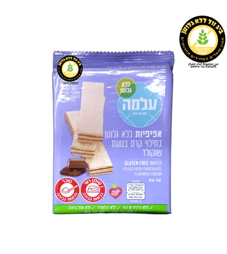 וופל עלמה במילוי קרם בטעם שוקולד
