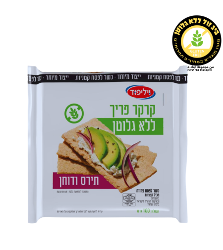 קרקר פריך תירס ודוחן