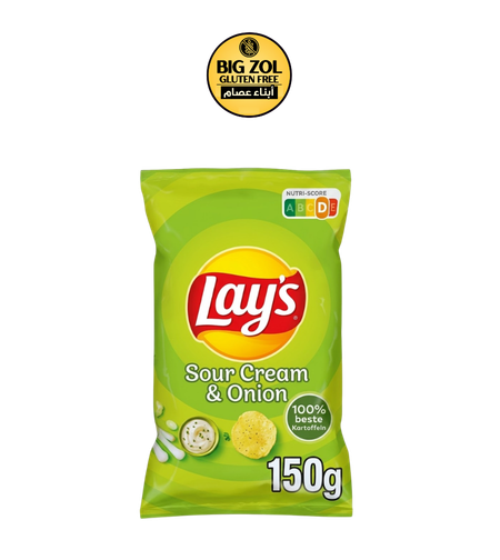 شيبس ليز كريمة حامضة وبصل  - Lay’s