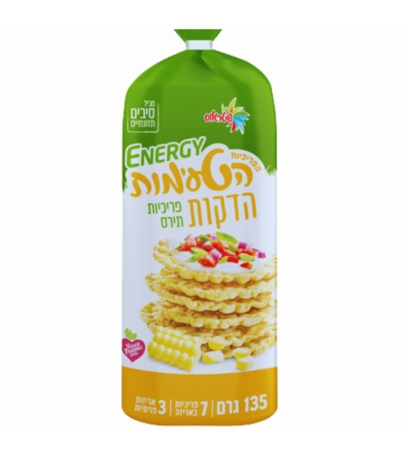 אנרג'י פריכיות טעימות תירס דקות
