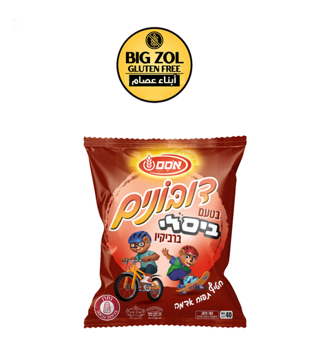 شيبس دببة بطعم بيسلي باربيكيو