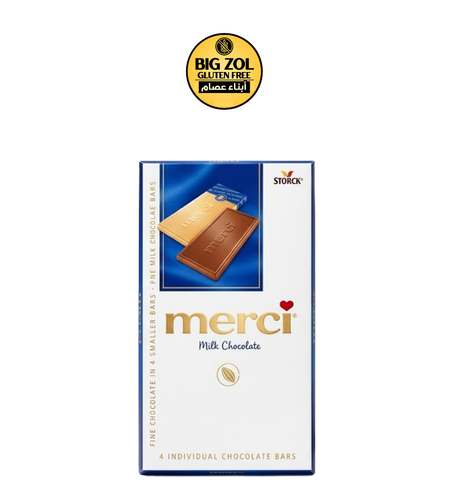 ألواح شوكولاتة حليب - merci