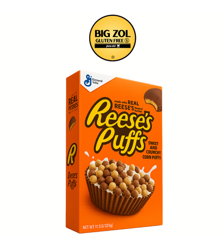 ريسِز بفز – حبوب إفطار بالكاكاو وزبدة الفول السوداني