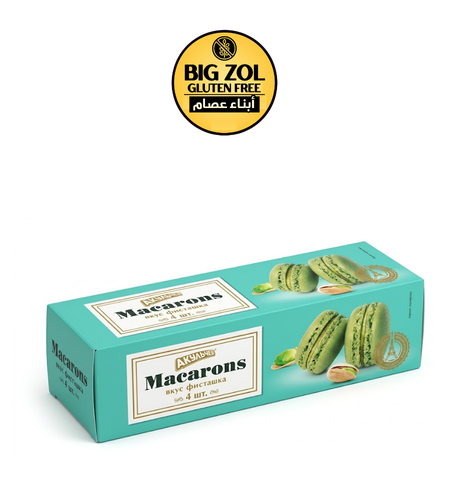 ماكرون محشي كريمة بيستاشيو