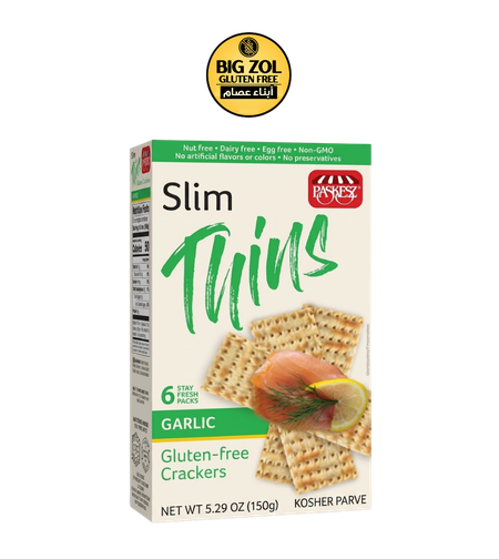 كراكر بتتبيلة الثوم  - Slim Thins