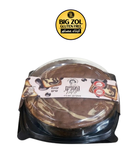 كعكة رخامية شوكو فانيل دائرية