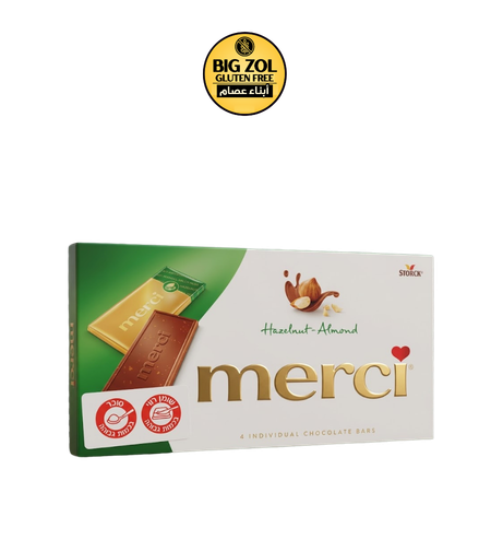 شوكولاتة ميرسي بالبندق واللوز