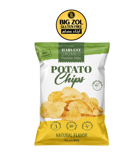 هارفست أورغانيك شيبس بطاطا – مملح خفيف
