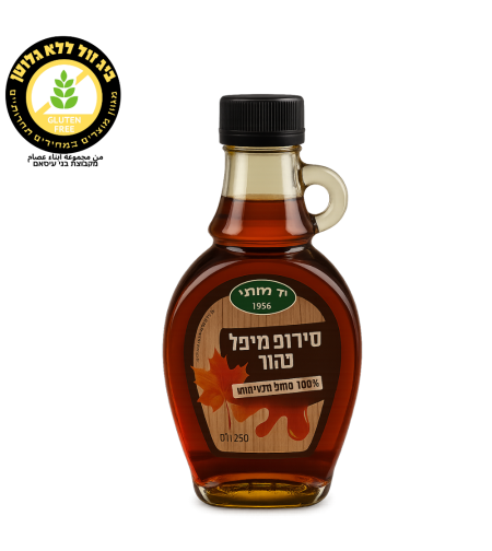 סירופ מיפל טהור יד מרדכי