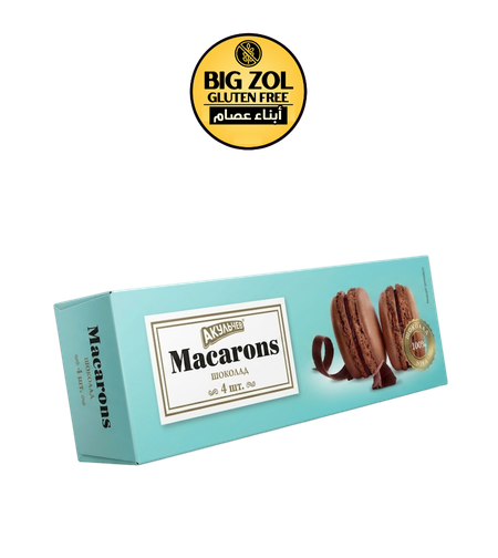 ماكرون محشي كريمة شوكولاتة