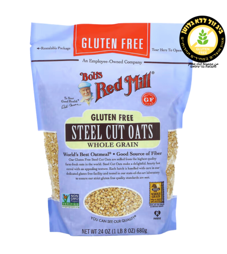 Bob's Red Mill שיבולת שועל גרוסה