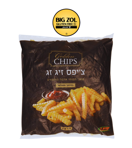 جولدن شيبس زيكزاك 2.5 (للقلي)