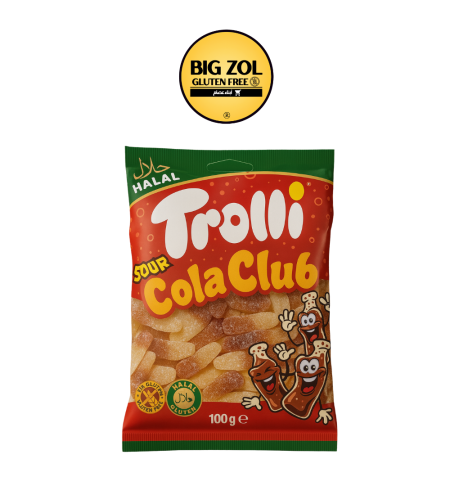 trolli سكاكر بشكل قاني بنكهة الكولا