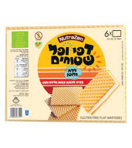 דפי וופל שטוחים נוטרה זן