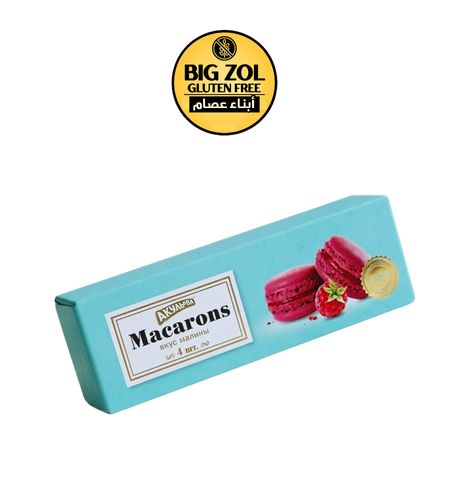 ماكرون محشي كريمة توت بري