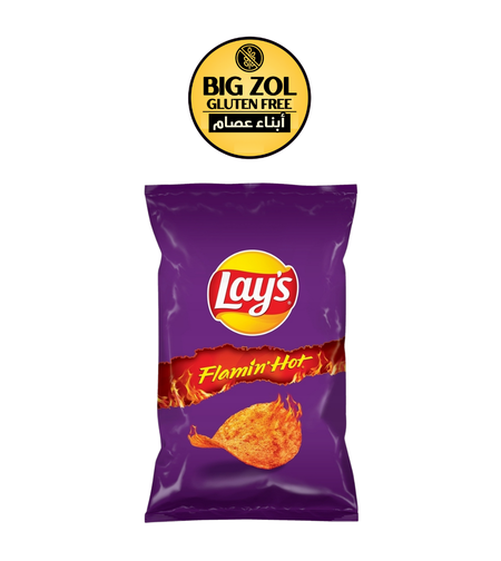 شيبس فلامين هوت – نكهة حارة  Lays