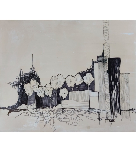 ציור - CITY LANDSCAPE