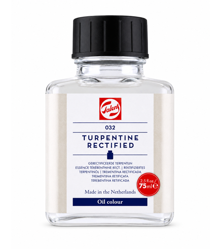 טרפנטין מזוקק לצבעי שמן - Talens Turpentine Rectified 75ml