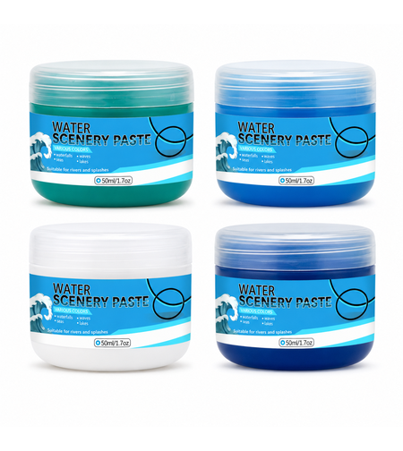 משחת אפקט מים ליצירות ודיורמות – Water Scenery Paste 50 מ