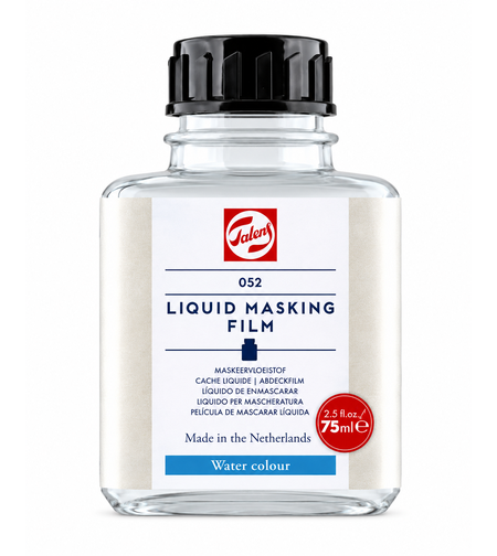נוזל מסקינג נוזלי לצבעי מים - Talens Liquid Masking Film 75ml