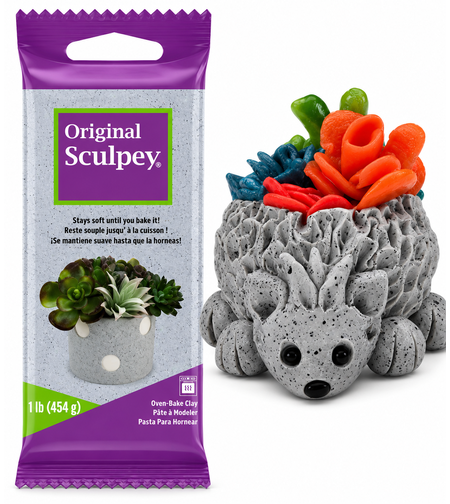 חימר פולימרי לאפייה 454 גרם - Original Sculpey Granite