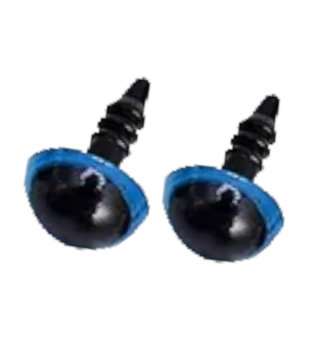 זוג עיניים בטיחותיות – כחול 10 מ״מ