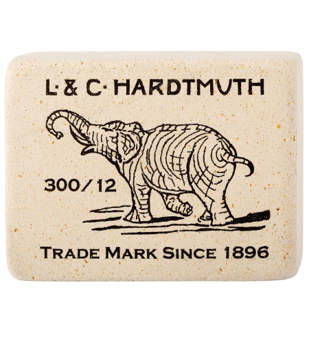 מחק רך דגם פיל 300/12 – טבעי ללא פלסטיק  Koh-I-Noor Hardtmuth