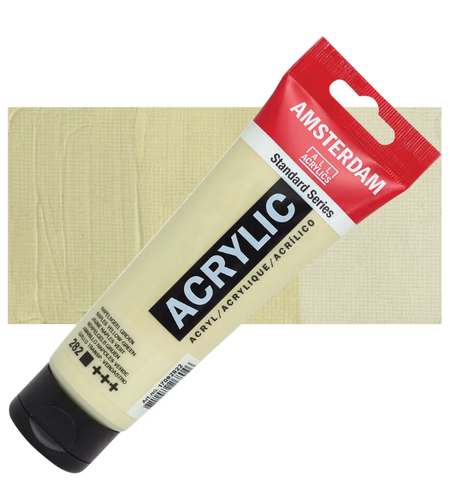 צבע אקריליק אמסטרדם סדרת סטנדרט – נייפלס ירוק, 120 מ״ל