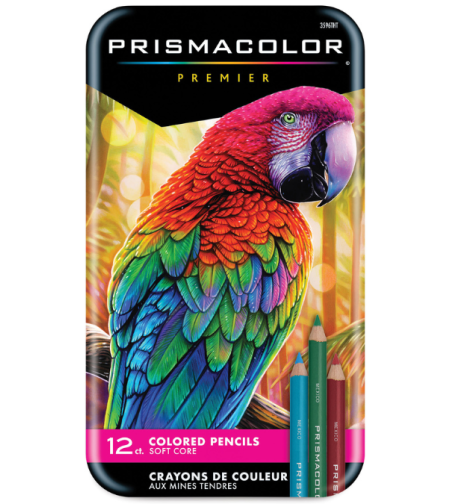 עפרונות ציור פריזמה קולור סט 12 Prismacolor Premier Soft Core
