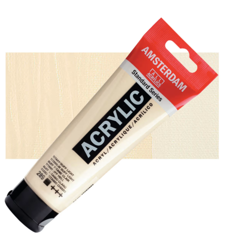 צבע אקריליק אמסטרדם מסדרת Standard – גוון טיטניום באף בהיר (Titanium Buff Light 285)
