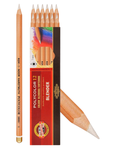 עפרון בלנדר עיפרון לטשטוש וצבע Koh-I-Noor Polycolor Blender